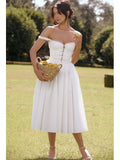 Women's Summer New White Lace Sling Splicing Repair Body Medium Long Dress French Dress Pure Lust 68HZ