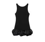Sweet Pink Off Shoulder Sleeveless Mini Birthday Party Dress Homecoming Dress HZ1024