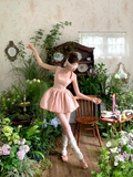 Cute Pink Princess Style Design A-Line Short 18th Birthday Party Dress Homecoming Dress HZ1024